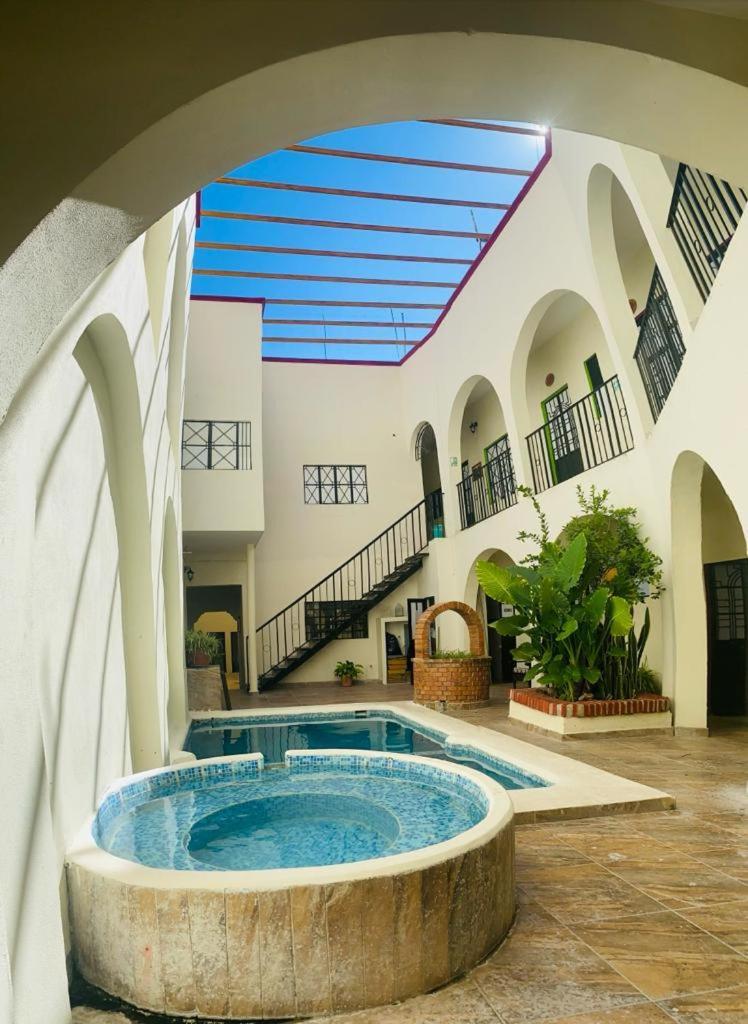 Hotel Dona Chela En Calvillo المظهر الخارجي الصورة