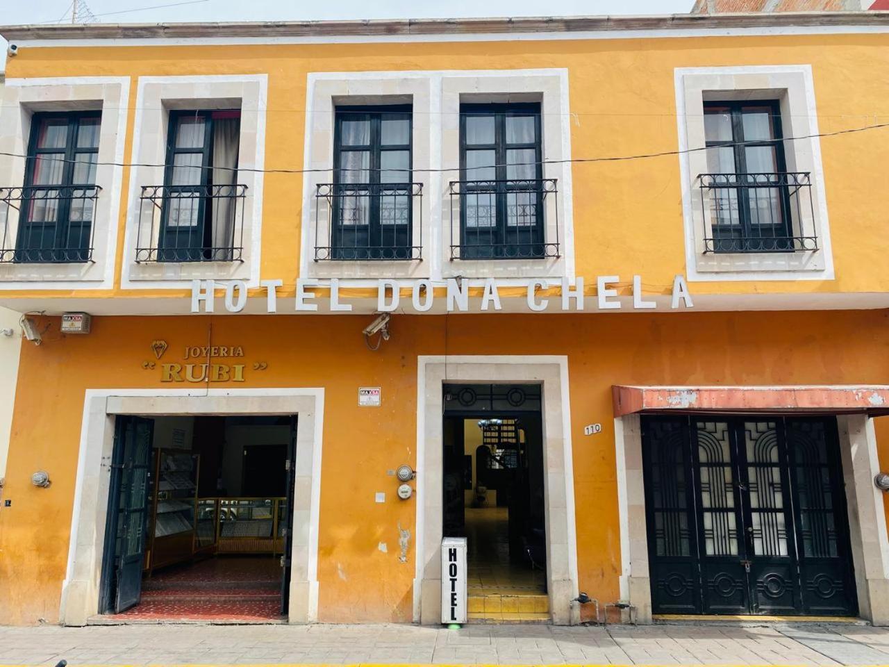 Hotel Dona Chela En Calvillo المظهر الخارجي الصورة